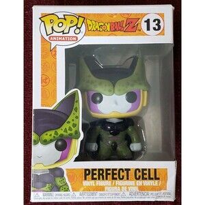 Funko Pop! Vinyl: Dragon Ball Z - Cell -Box Slightly Damaged Right Corner #13...